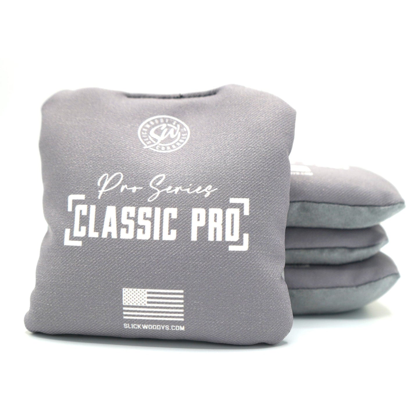 Classic Series Grey Pro Cornhole Bags