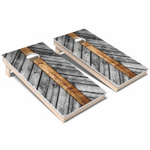 Grey Lines Weatherproof Cornhole Boards
