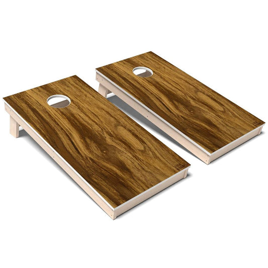 Almond Wood All-Weather Cornhole 