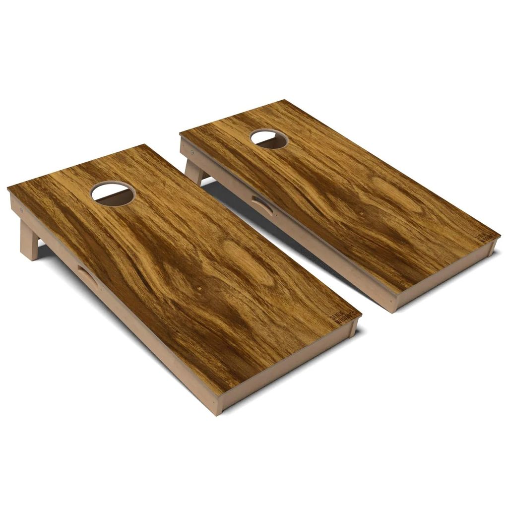 Almond Wood Cornhole Board Set