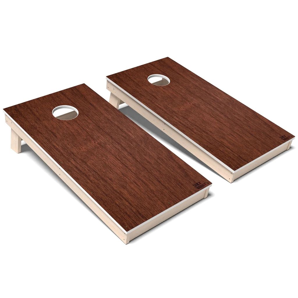 Antique Cherry Wood All-Weather Cornhole 