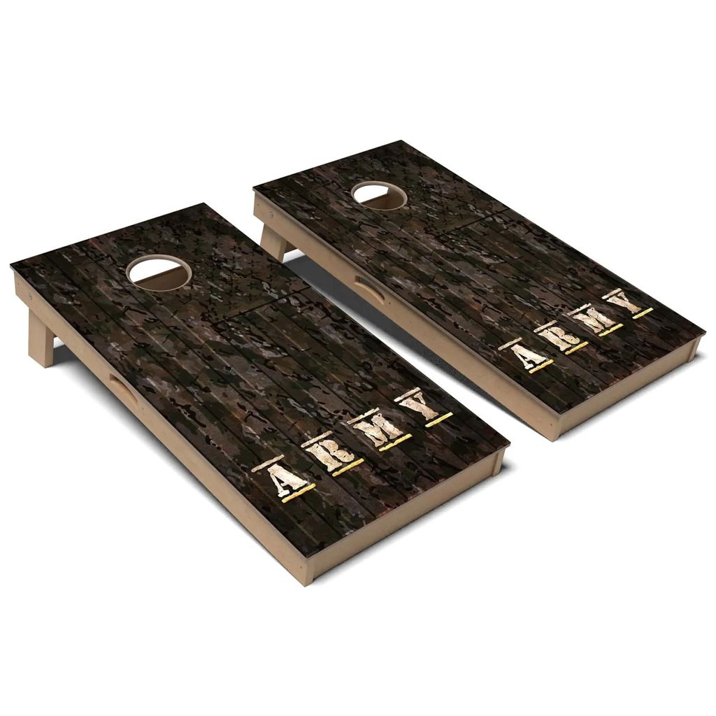 Army Black Flag Cornhole Board Set