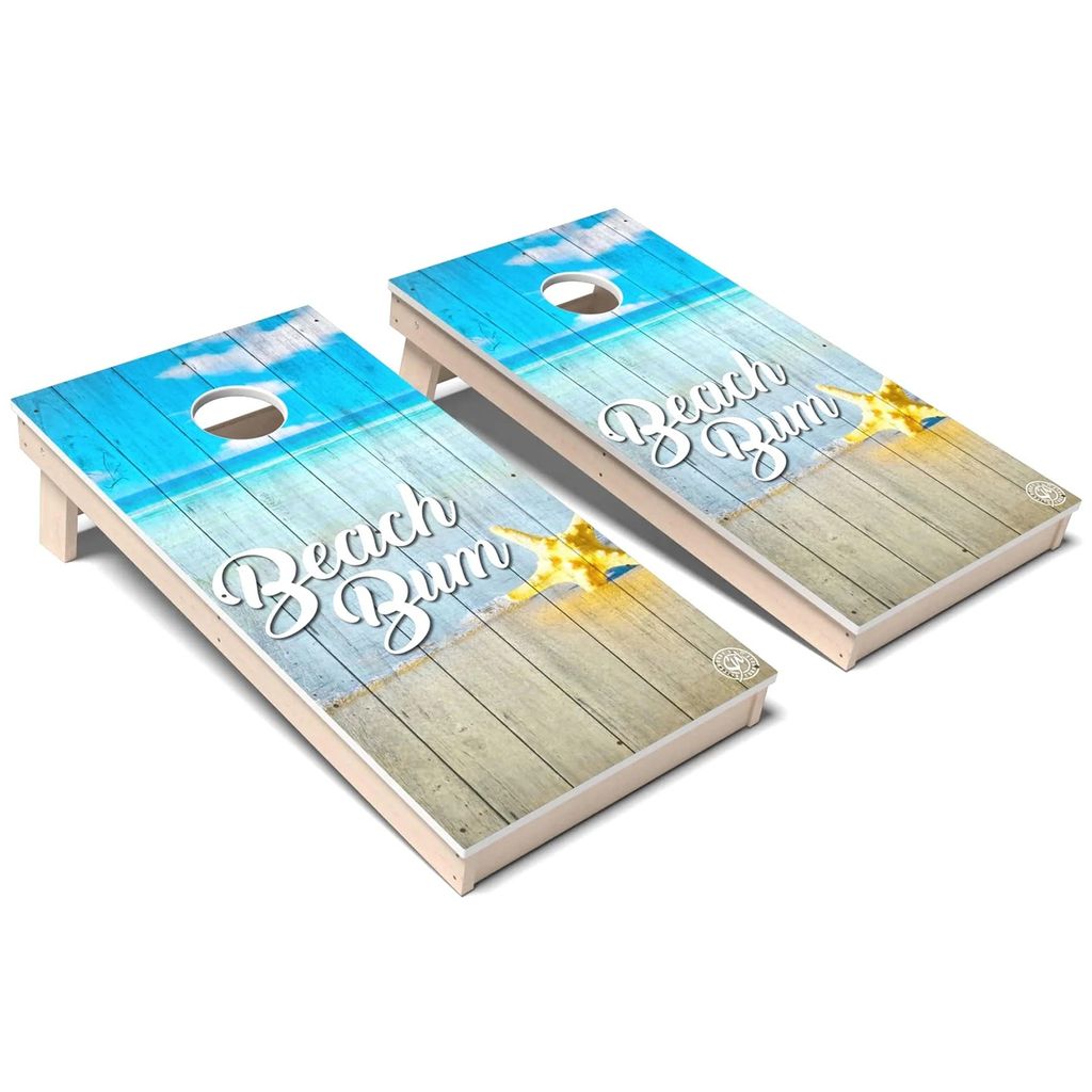 Beach Bum Weatherproof Cornhole Boards