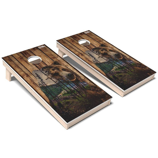 Bear Mountain Weatherproof Cornhole Boards