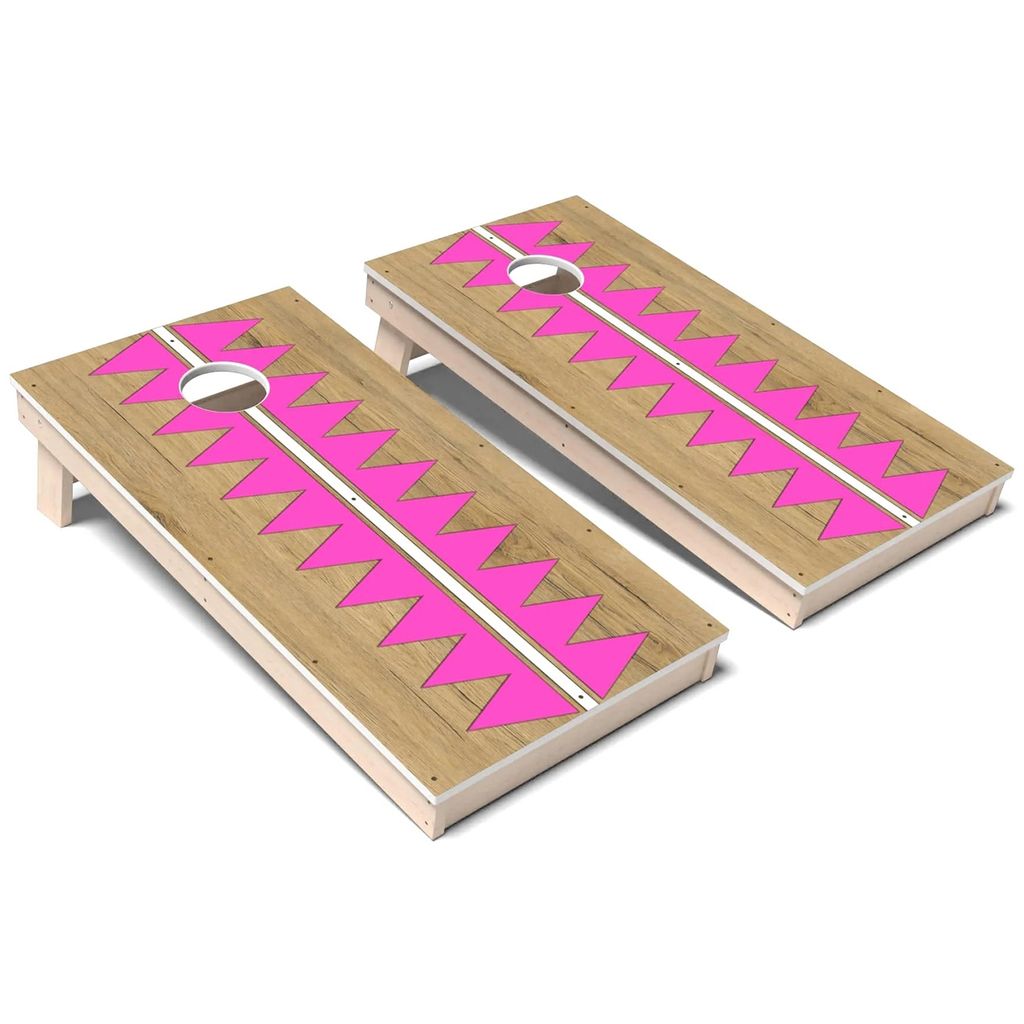 Berry Pink Slice All-Weather Cornhole 