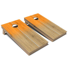 Burnt Orange Gradient Cornhole Board Set
