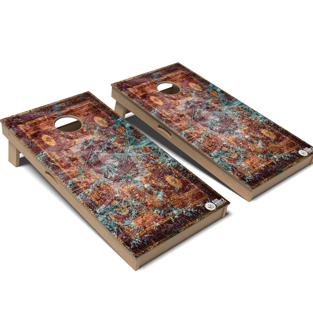 Bohemian Calliope Cornhole Board Set