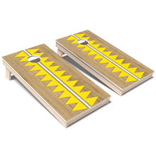 Canary Yellow Slice All-Weather Cornhole 
