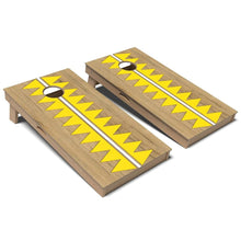 Canary Yellow Slice Cornhole Board Set
