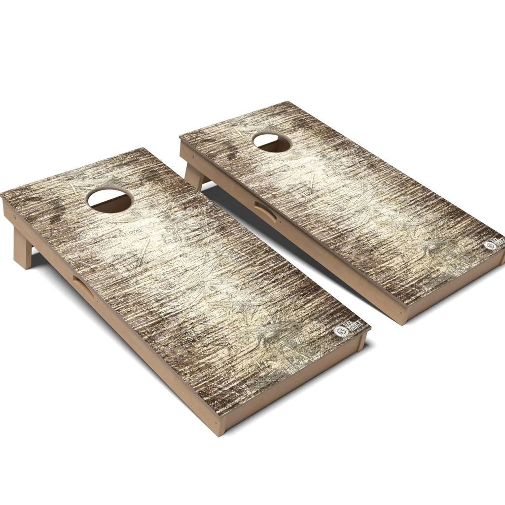 Bohemian Chivalry Cornhole Board Set