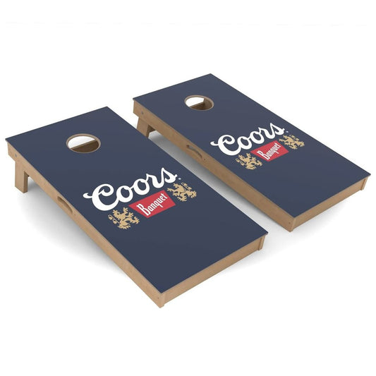 Coors Banquet Blue Cornhole Board Set