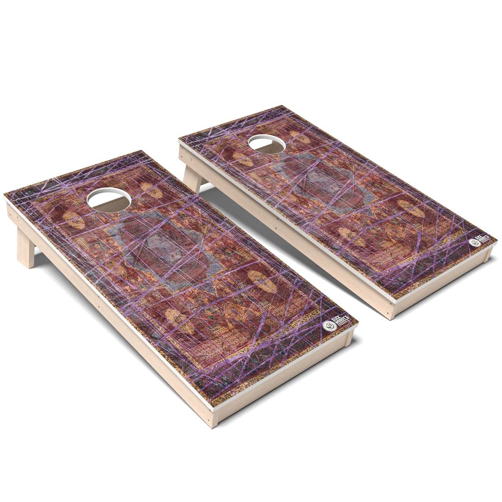 Bohemian Cyan All-Weather Cornhole 