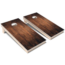 Faded Dark Stain All-Weather Cornhole 
