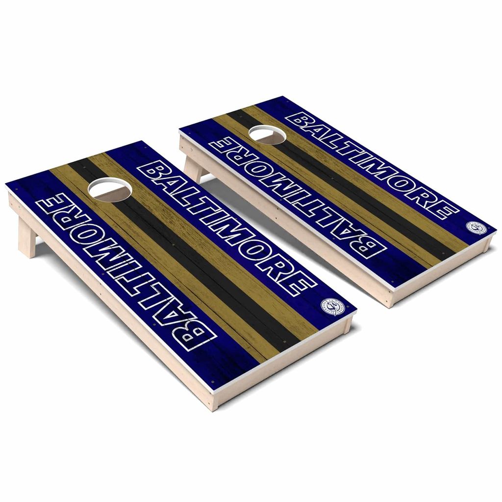 Baltimore Football Weatherproof Cornhole Boards