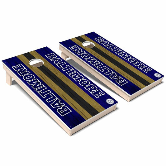 Baltimore Football Weatherproof Cornhole Boards