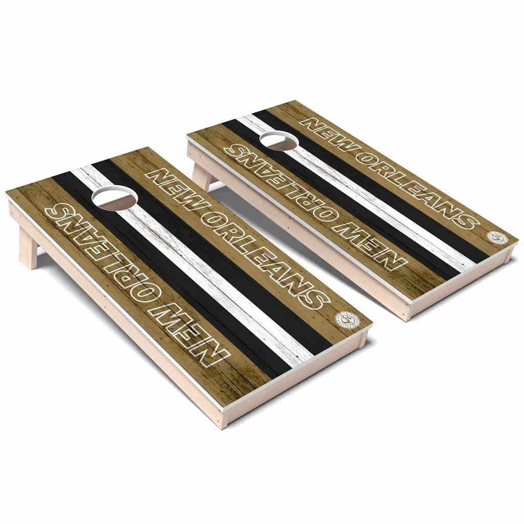 New Orleans Football Weatherproof Cornhole Boards