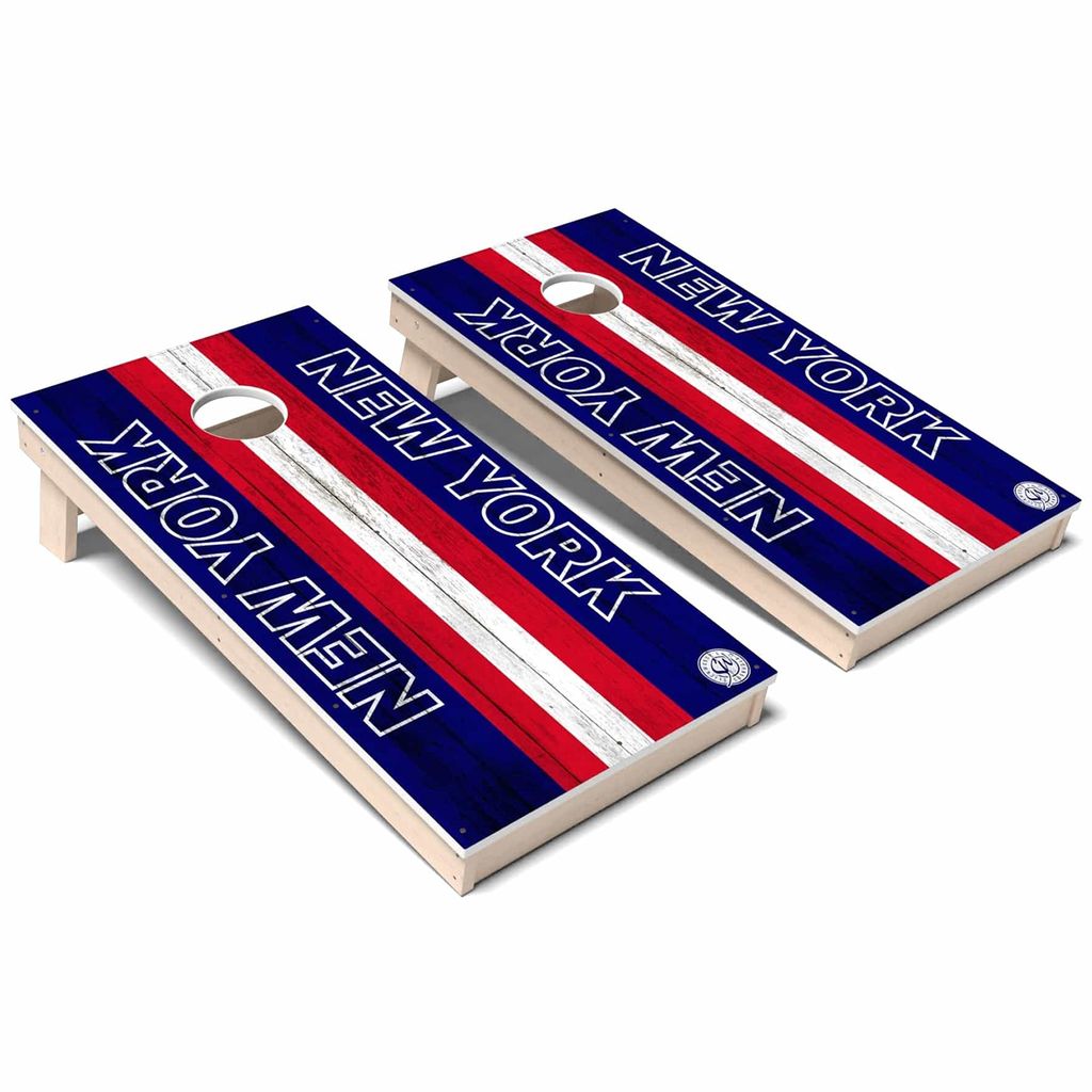 New York Football Weatherproof Cornhole Boards