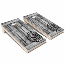 Rustic Gray Weatherproof Cornhole Boards
