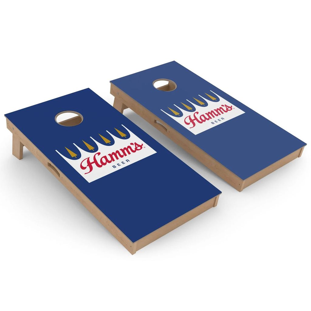 Hamms Beer Cornhole Board Set