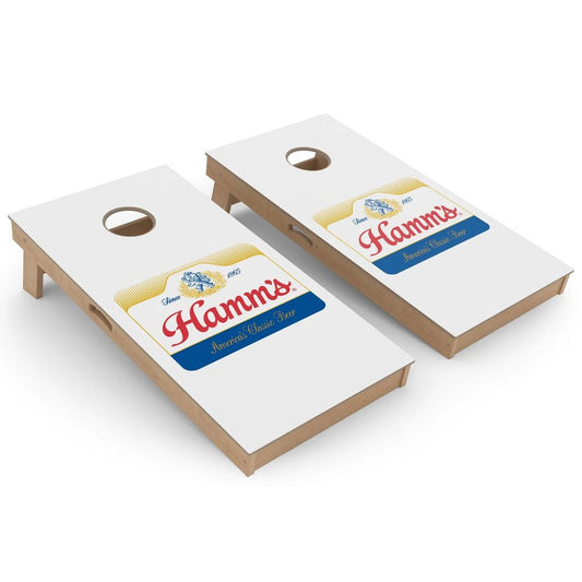Hamms Premium Cornhole Board Set