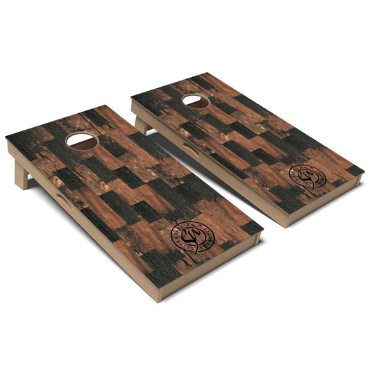 Heritage Checkers Cornhole Board Set