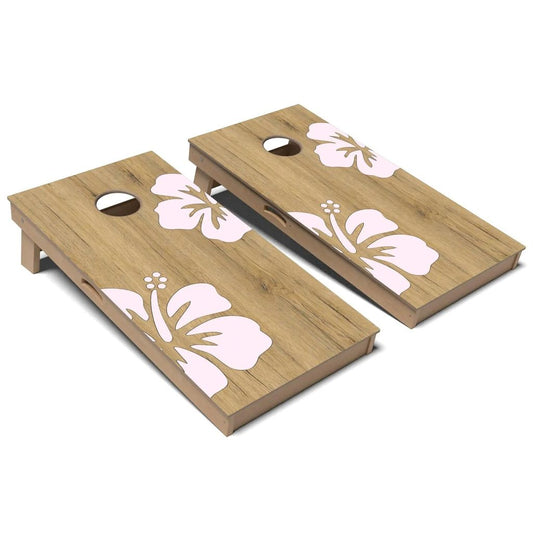 Hibiscus Surf Cornhole Board Set