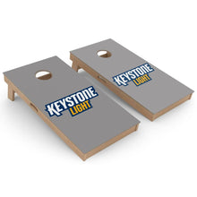 Keystone Light Grey Cornhole Board Set
