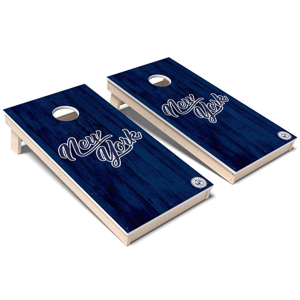 New York Vintage Baseball Weatherproof Cornhole Boards