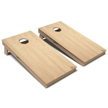 Oak Wood Cornhole Board Set
