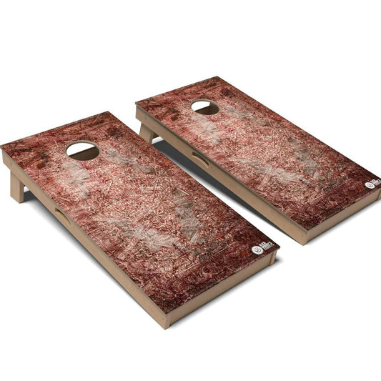 Bohemian Paisley Cornhole Board Set