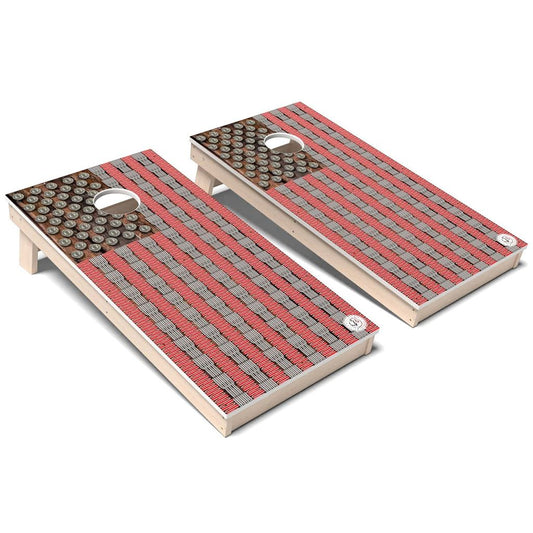 American Flag Bullets Weatherproof Cornhole Boards