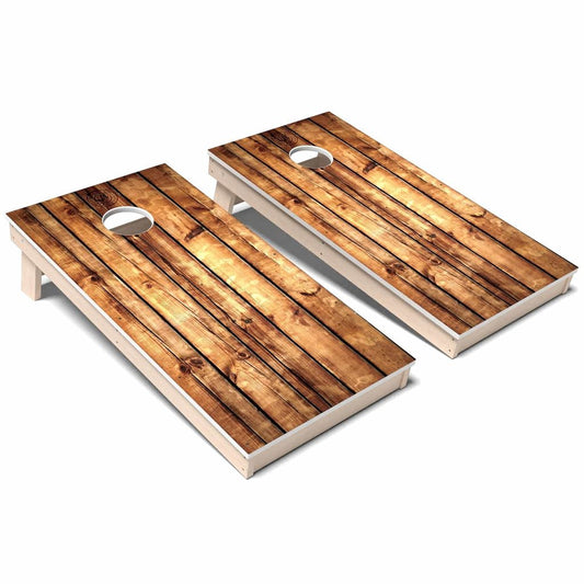 Plain Wood All-Weather Cornhole 