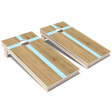 Powder Blue Cross All-Weather Cornhole 
