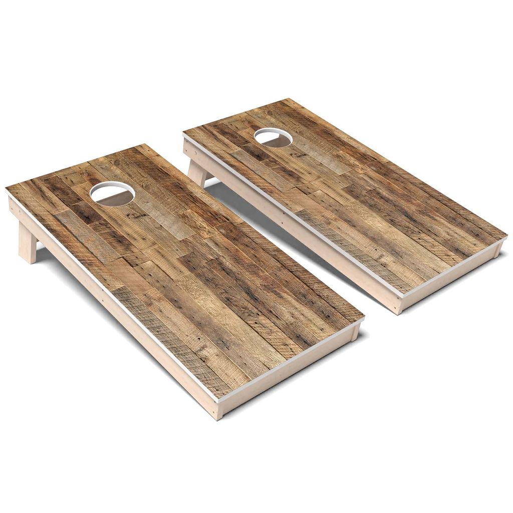 Reclaimed Barnwood All-Weather Cornhole 