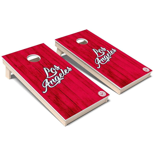Los Angeles Vintage Baseball Weatherproof Cornhole Boards