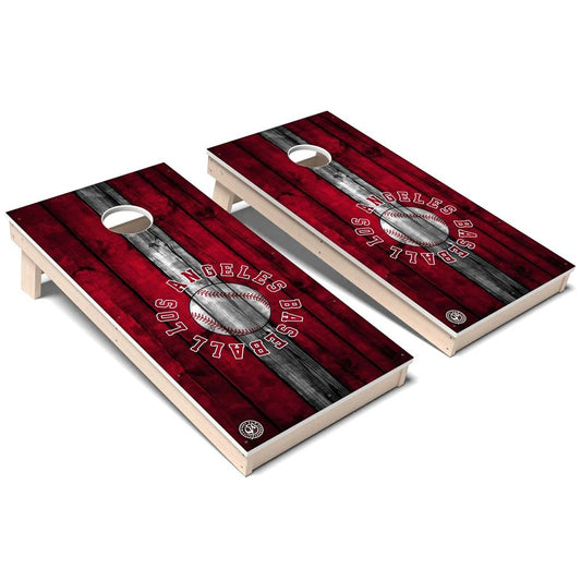 Los Angeles Baseball Weatherproof Cornhole Boards