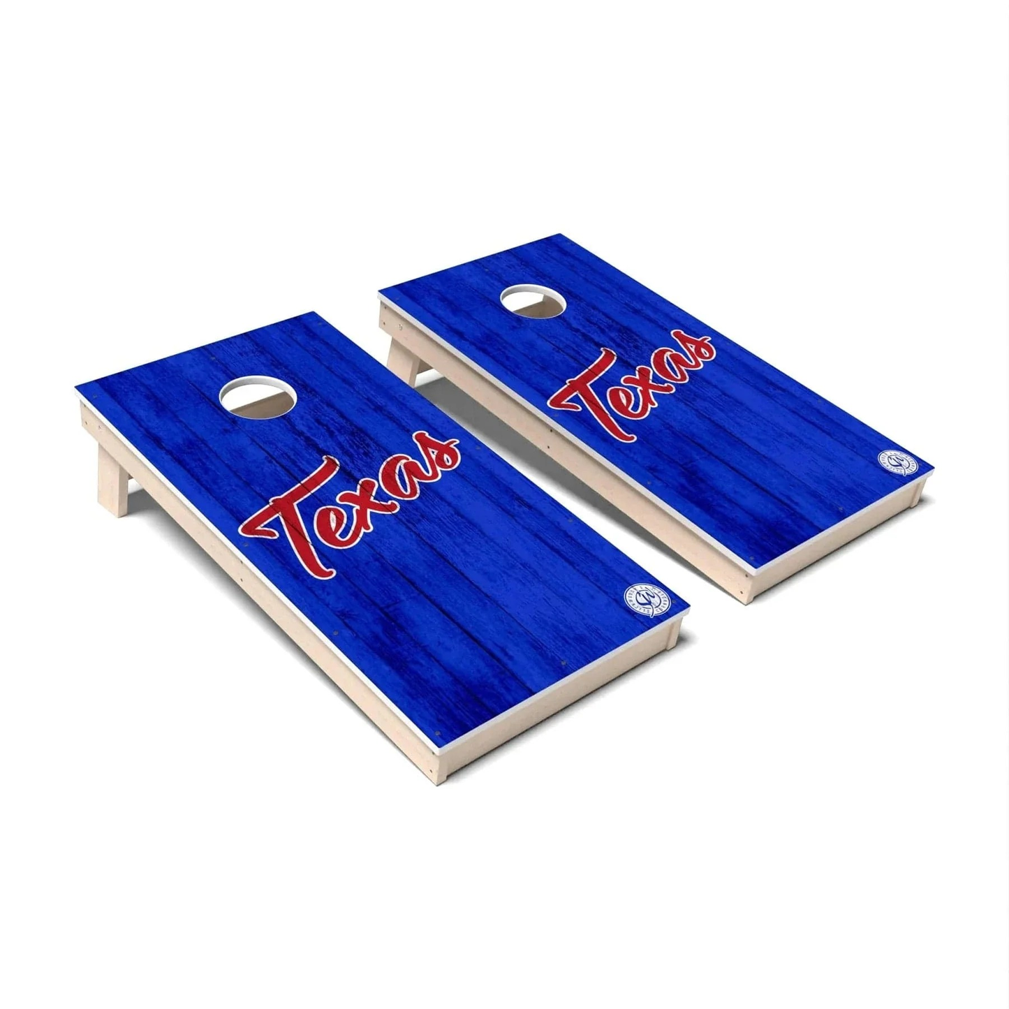Texas Vintage Baseball Weatherproof Cornhole Boards