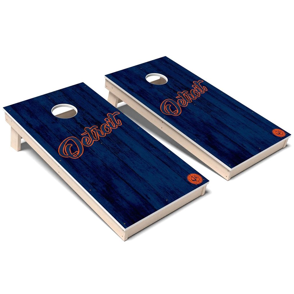 Detroit Vintage Baseball Weatherproof Cornhole Boards