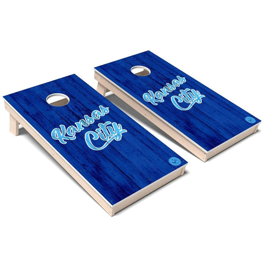 Kansas City Vintage Baseball Weatherproof Cornhole Boards