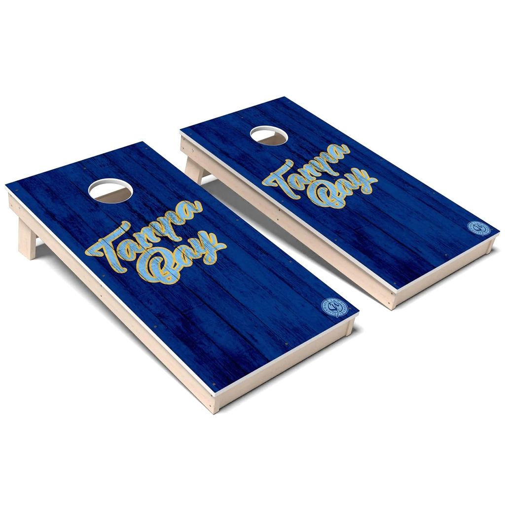 Tampa Bay Vintage Baseball Weatherproof Cornhole Boards