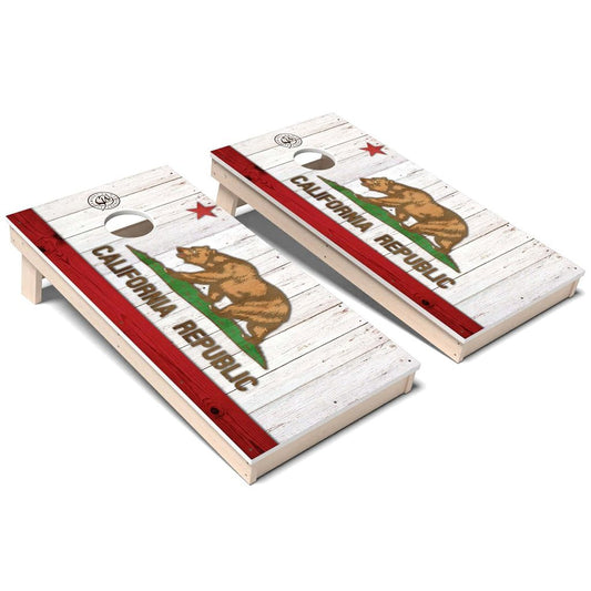 California Flag Weatherproof Cornhole Boards