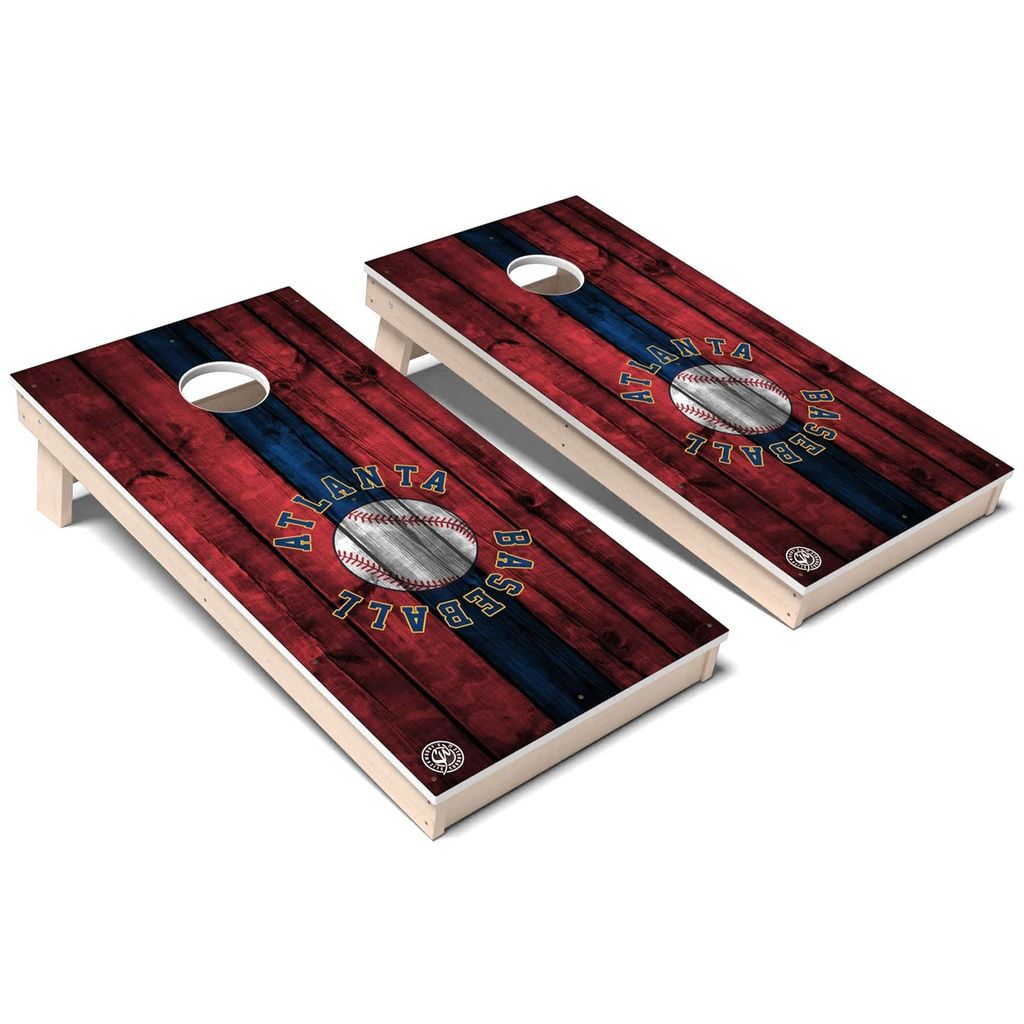 Atlanta Baseball Weatherproof Cornhole Boards
