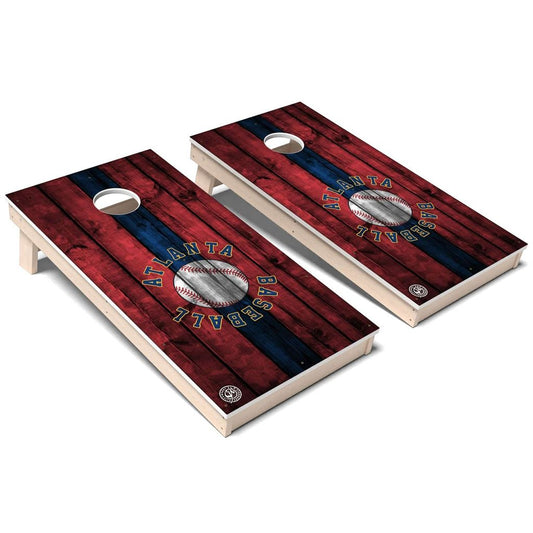 Atlanta Baseball Weatherproof Cornhole Boards
