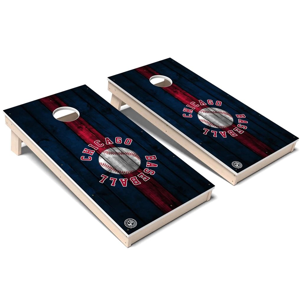 Chicago Baseball Weatherproof Cornhole Boards