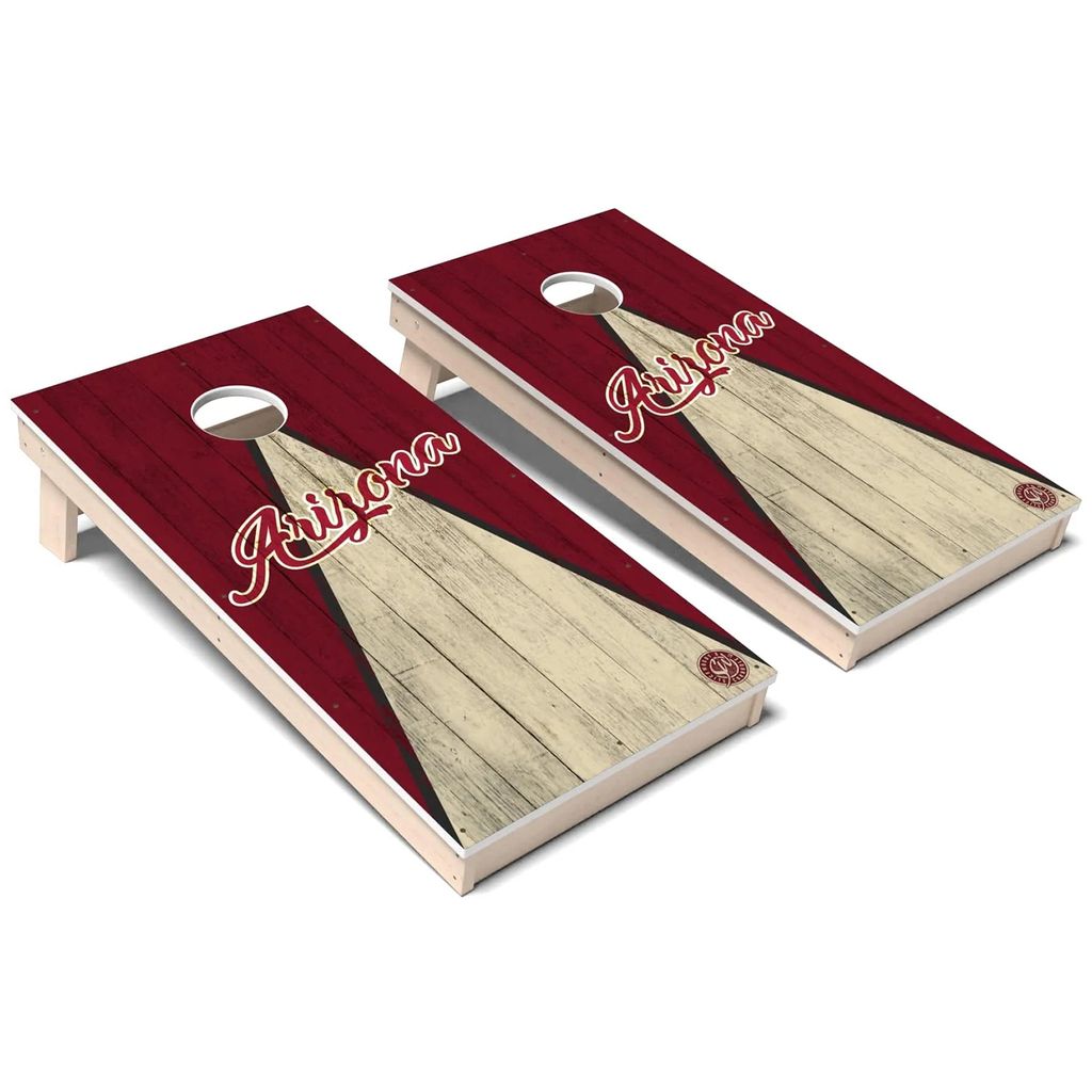 Arizona Triangle Baseball Weatherproof Cornhole Boards