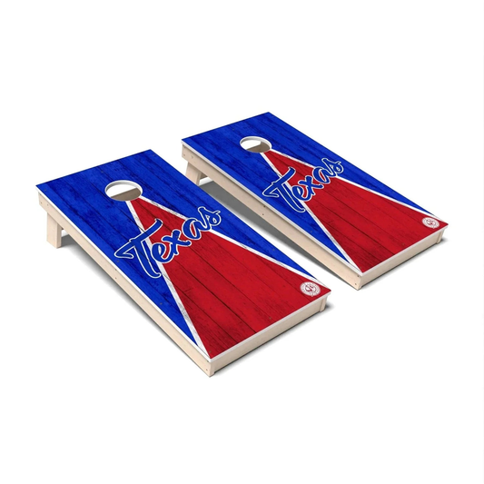 Texas Triangle Baseball Weatherproof Cornhole Boards