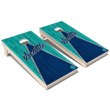 Seattle Triangle Baseball Weatherproof Cornhole Boards
