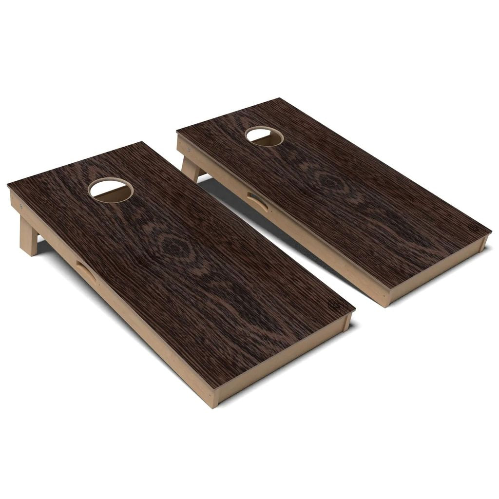 Wenge Wood Cornhole Board Set