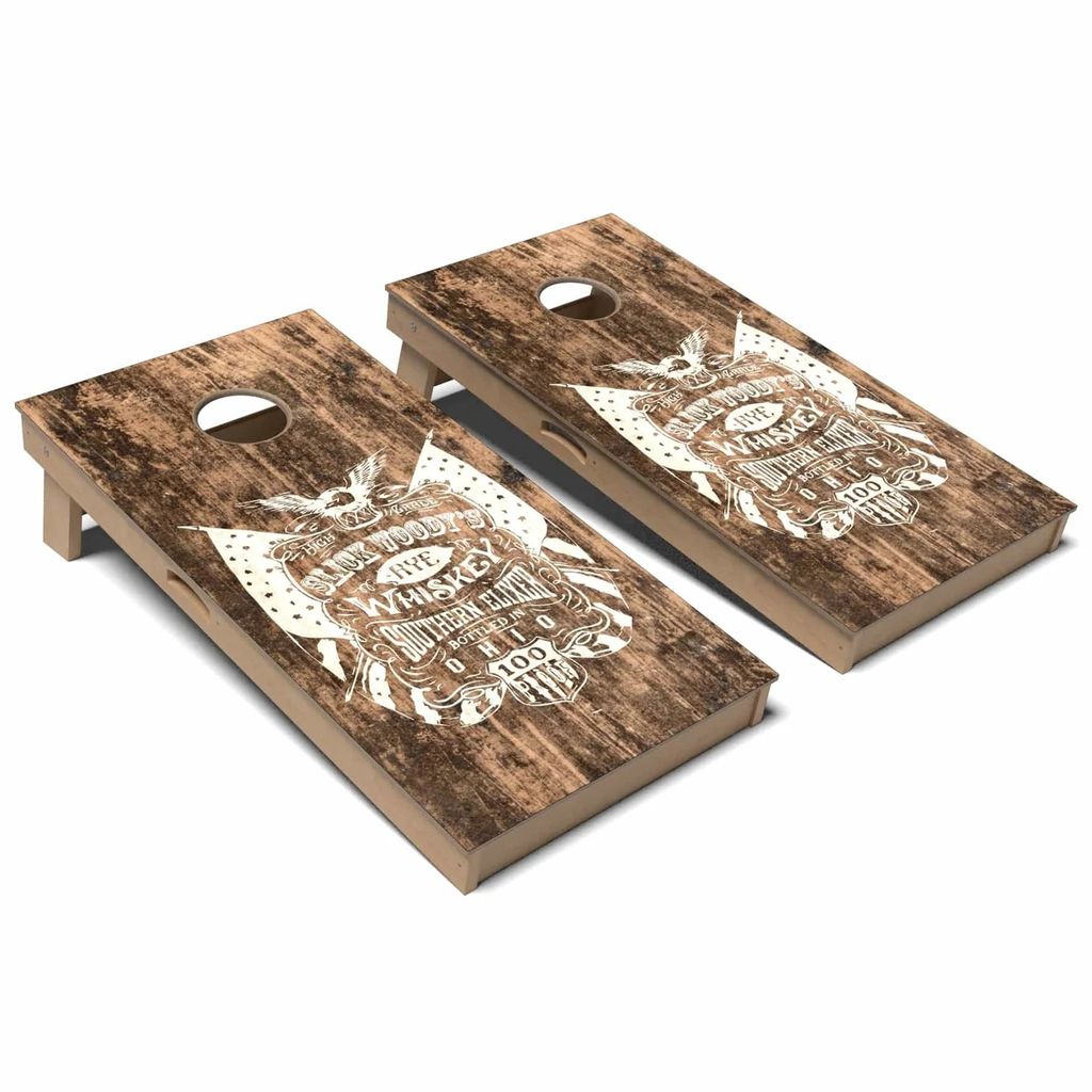 Whiskey Wood Cornhole Board Set
