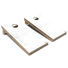 White Wash Cornhole Board Set
